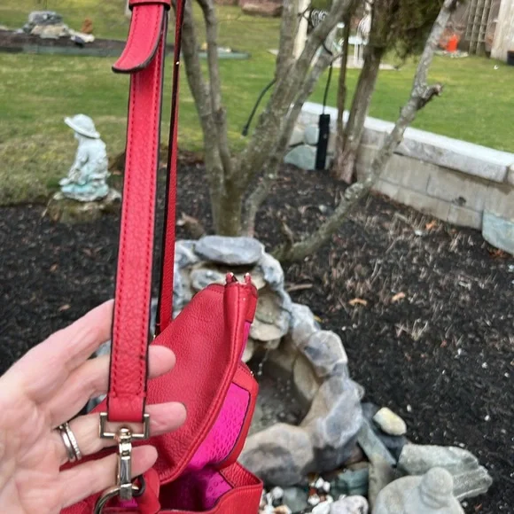 Red leather Kate Spade - Picture 6 of 12